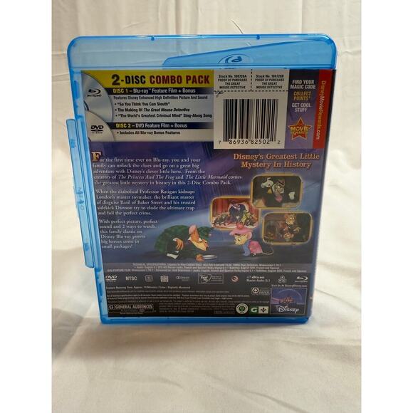 The Great Mouse Detective Blu‑ray – Excellent Pre‑Owned - Picture 2 of 3